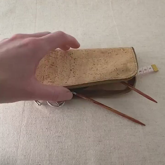 Cork Notions Case from allstitch studio