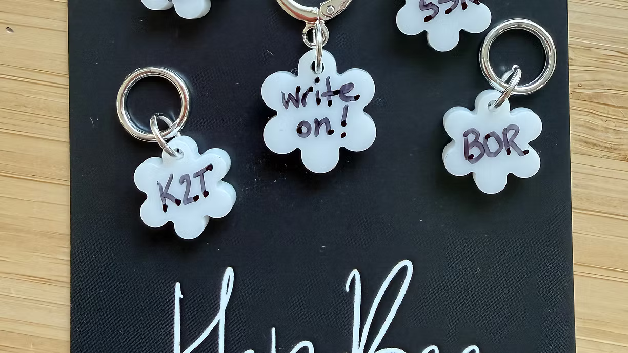 Stitch Markers from HapBee
