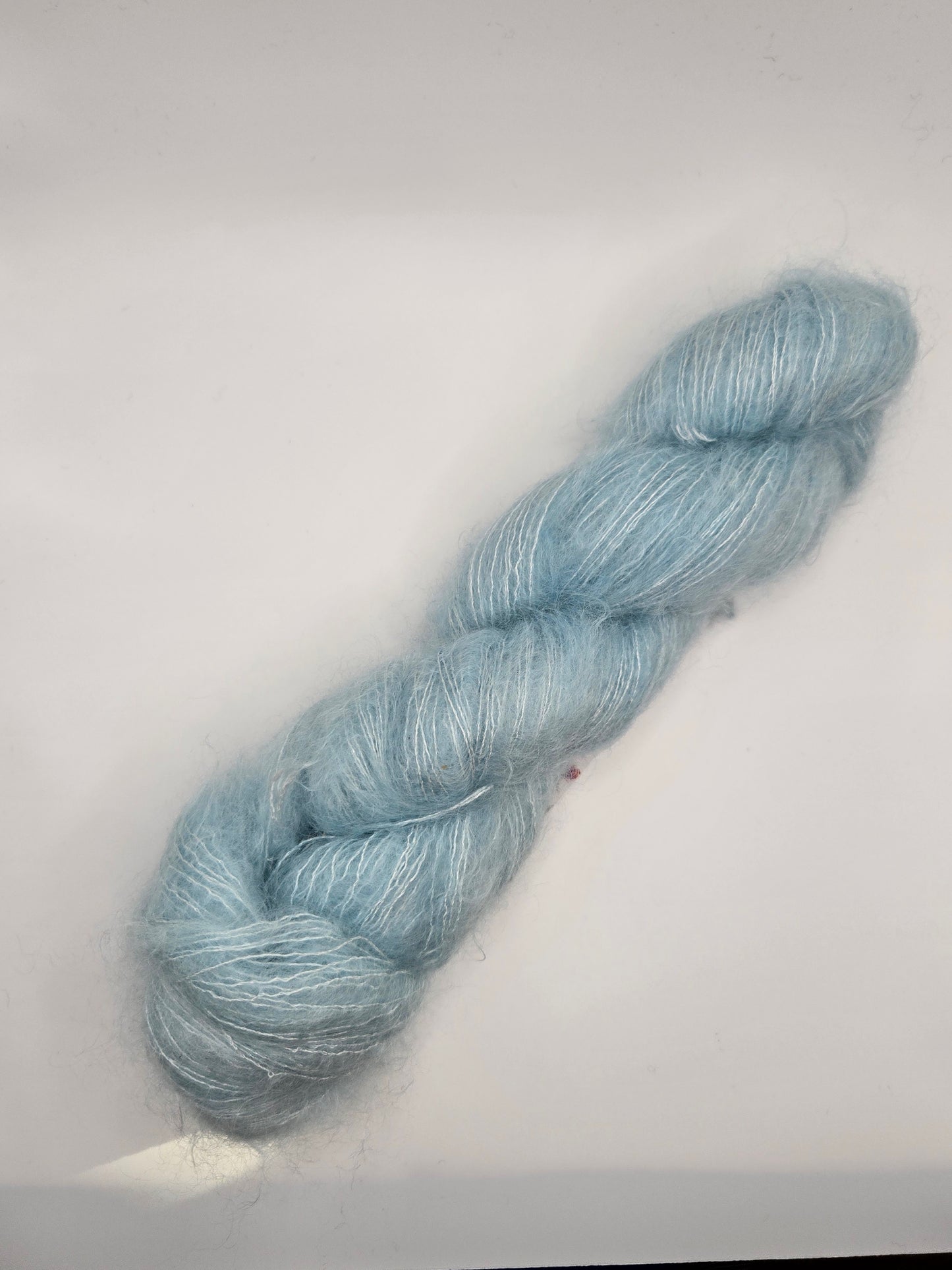 Blue Thistle Fibers Mohair/Silk Blend Lace Weight