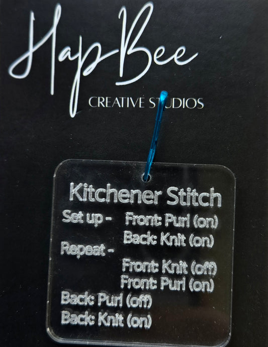 Kitchner Stitch Tool from HapBee Creative Studios