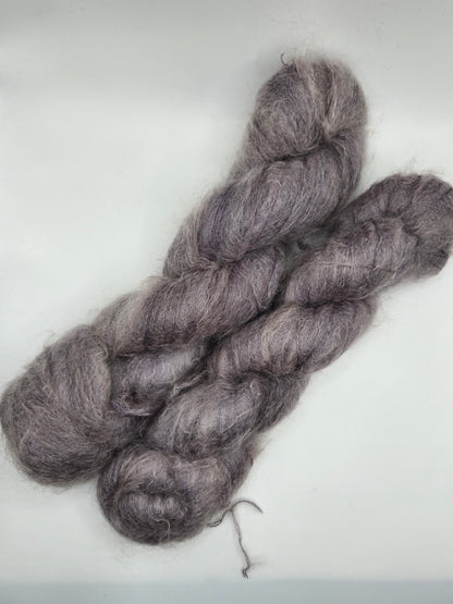 Blue Thistle Fibers Mohair/Silk Blend Lace Weight