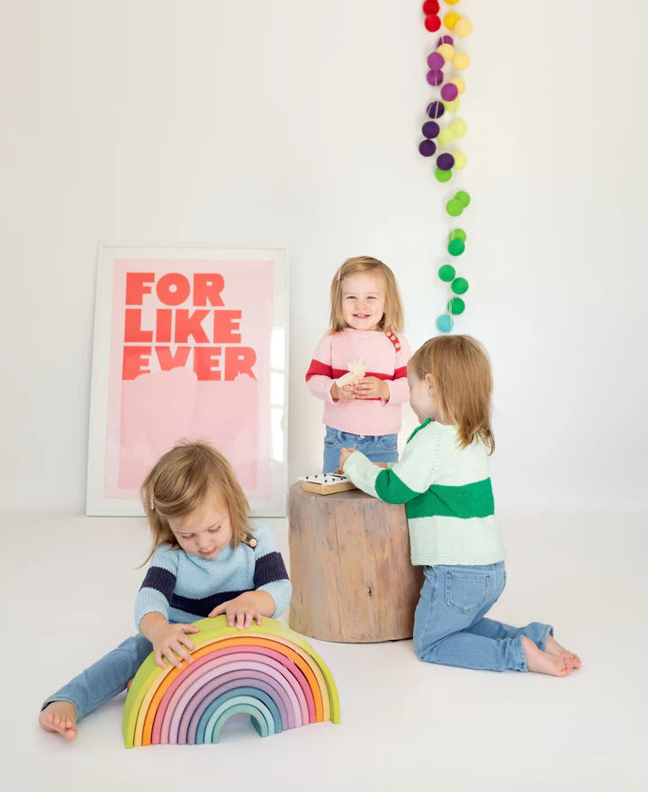 Rugby Baby Sweater from Appalachian Baby Designs