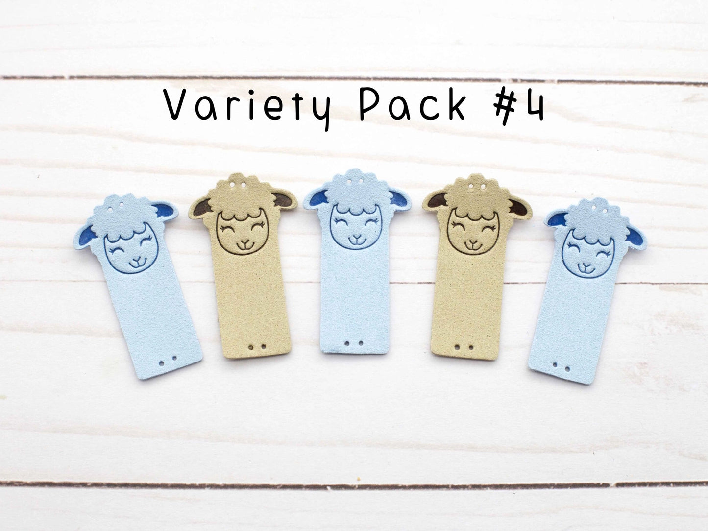 Faux Leather Tags by Fox & Pine