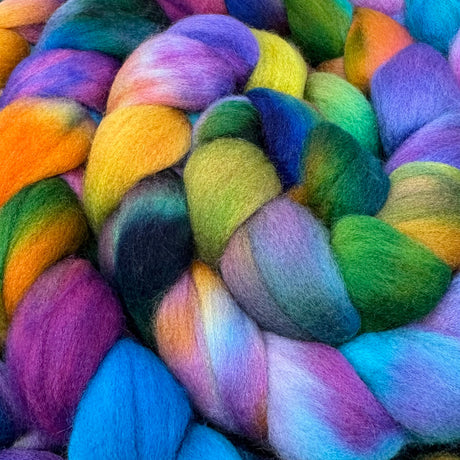 Deep Dyed Yarns Organic Polwarth w/silk