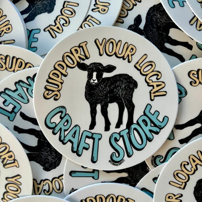 Stickers from Comma Craft Co.