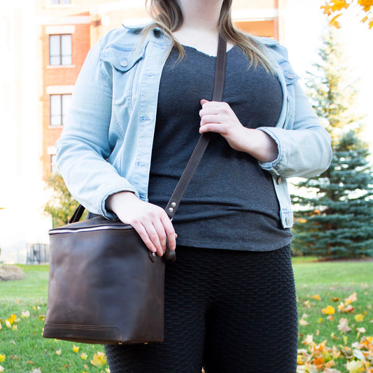 Leather Convertible Backpack