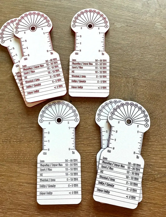 Wraps Per Inch Tool from HapBee Creative Studios