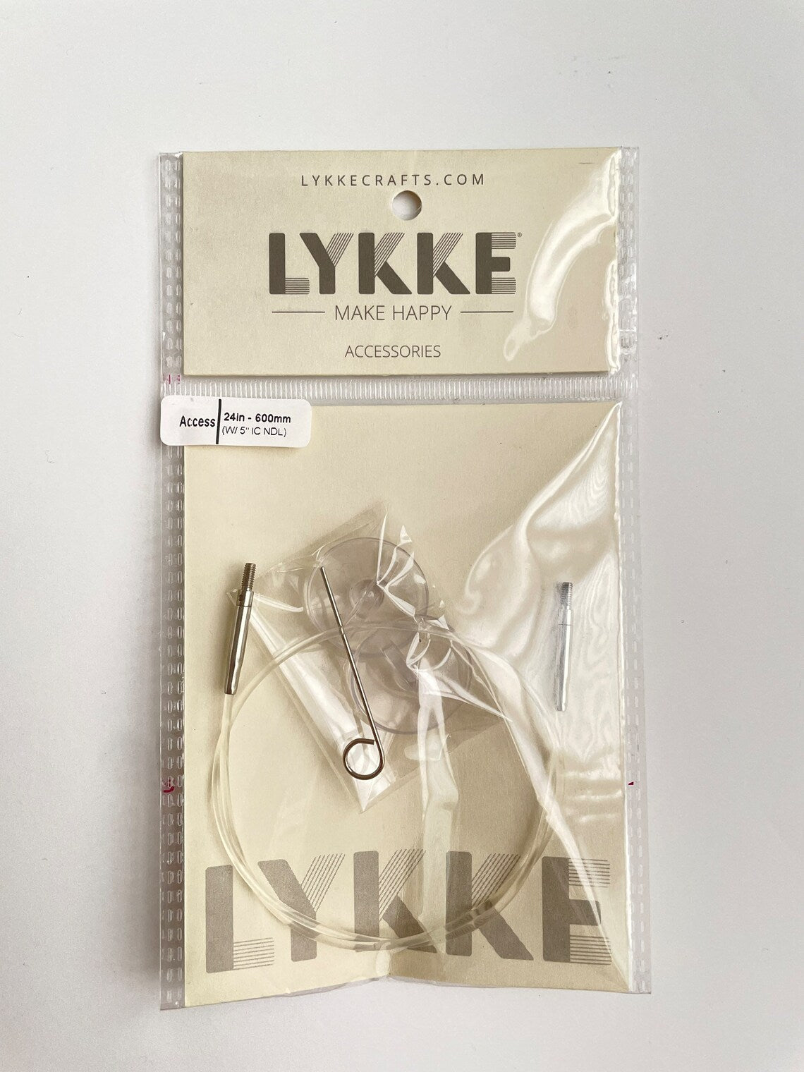LYKKE - Blue Swivel Cords to connect Interchangeable Knitting Needles